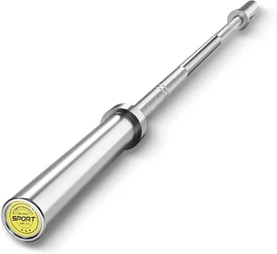 Imagen del producto de Barra olímpica Langhantel, 213 cm, barra para pesas de 50 mm