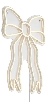 Produktbild von Neon Wandleuchte WarmWeiß inkl  LED Bow