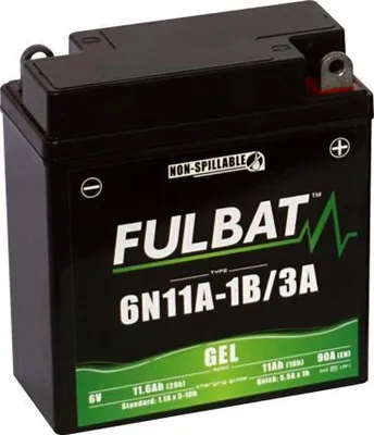 Image de Batterie Fulbat 6N11A-1B/3A GEL