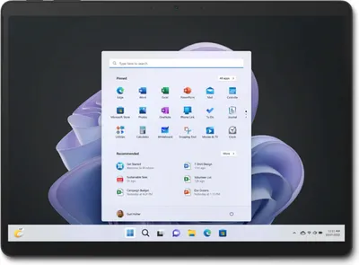 Produktbild von Surface Pro 9 Graphite, Intel i5-12. Gen, 8 GB, 256 GB SSD 2in1 Conver
