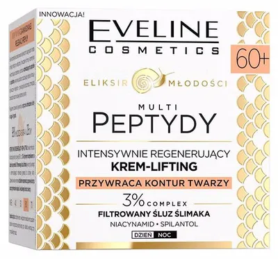 Produktbild von Eveline Cosmetics Eliksir Mlodosci – feuchtigkeitsspendende, regenerierende Gesichtscreme