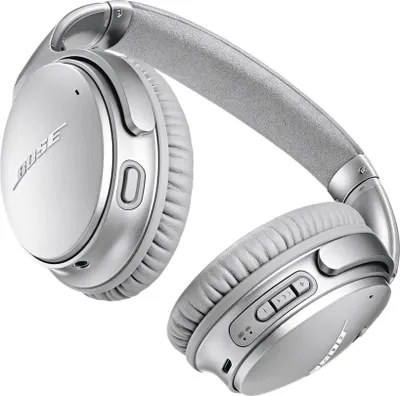 Produktbild von Bose QuietComfort 35 Kopfhörer Verkabelt & Kabellos Kopfband Anrufe/Musik Bluetooth Silber