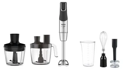Obrázok produktu pre Tefal HB95LD, Ručný mixér, 0,8 L, 1200 W, Nerezová oceľ, Čierna