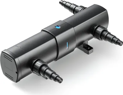 Produktbild von SunSun CUV-224 Teichklärer 4500 l/h / 24 W UVC, Vorklärgerät für Teichfilter & Teichpumpe, Wasserklärer mit UV-Lampe, Lichtfilter zur Algenbekämpfung