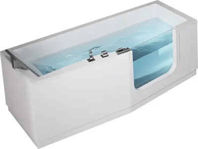 Produktbild von ELEGANZ  Badewanne mit Tür/Seniorenbadewanne 170x70/80cm  Ausführung Rechts