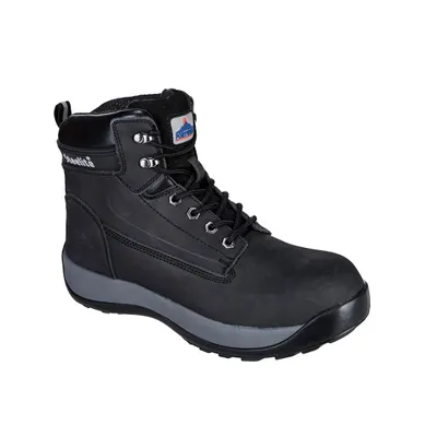 Produktbild von Portwest FW32 Steelite Constructo Nubuk Stiefel S3 HRO Black Gr. 42