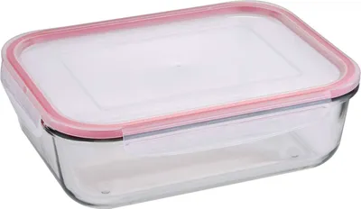 Produktbild von BERGNER Dose mit Deckel 850 ml Brotdose Lunchbox BG-5837-RD-6