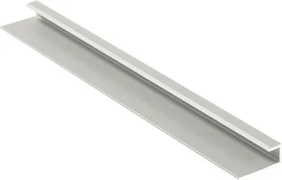 Produktbild von Aluminium U-Profil silber matt 2600 x 18 x 6 x 5,5 mm