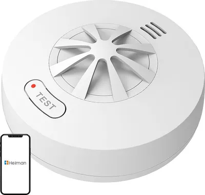 Obrázok produktu pre Heiman HM-5HW Interlinked Wireless Heat Sensor Alarm