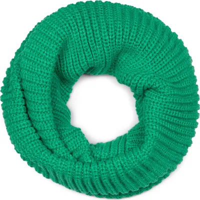 Produktbild von styleBREAKER Uni Feinstrick Loop Schal einfarbig | Weicher elastischer Winter Schlauchschal in Feinripp Optik | Warmer Strick Loop für Damen und Herren