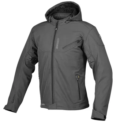 Productafbeelding van Germot Snake waterdichte softshell motorjas, grijs, maat 4XL