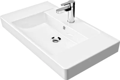Produktbild von Primaster Keramikwaschbecken 80 cm Berlin weiß