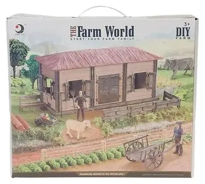 Image de La ferme avec des figurines d'animaux - ADAR