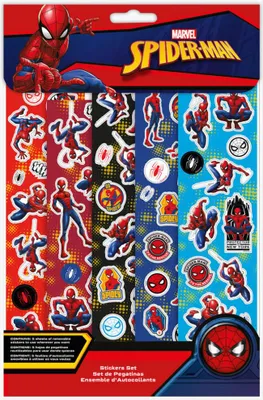 Produktbild von Sticker Fun Set Spider-Man (5 Bögen)