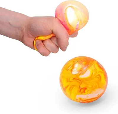 Produktbild von Squishy Stress Ball für Erwachsene - Entspannende Scrunchems Kugel