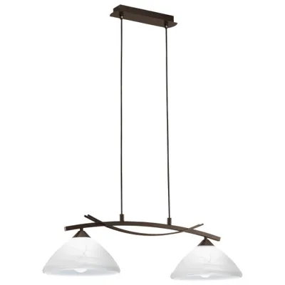 Image de EGLO VINOVO Lampe suspendue à deux flammes