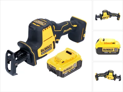 Produktbild von DeWalt DCS 369 N Akku Säbelsäge Reciprosäge 18 V Brushless + 1x Akku 4,0 Ah - ohne Ladegerät