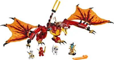 Image de Attaque du Dragon de Feu - LEGO 71753