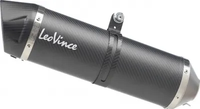 Immagine prodotto di Silenziatore posteriore LeoVince LV ONE EVO omologato, in carbonio, compatibile con BMW F 650 GS (2008-2012 E3) / F 700 GS (2013-2016 E3) / F 800 GS / Adventure (2008-2016 E3)