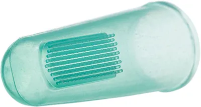 Produktbild von TRIXIE Finger-Zahnbürsten-Set, Silikon, Hund / Katze, 6 cm, 2 Stück