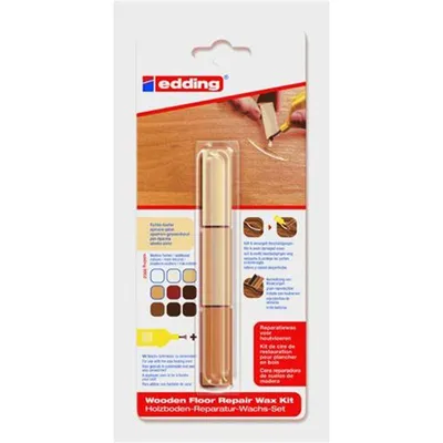 Produktbild von edding 8902 Holzboden-Reparaturwachsset - fichtkiefer