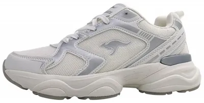 Immagine prodotto di KangaRoos K-GUW, scarpe sportive da donna, sneakers, modello con lacci, colore bianco, adatte al tempo libero