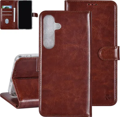 Produktbild von UNIQ Accessory Galaxy S24 Plus Book type case - 3 pasjeshouder - Brown