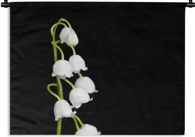 Produktbild von MuchoWow® Wandteppich Wandbehang Blumen-3-1-1 90x67.5 cm Tapisserie Dekoration Wandtuch - Fototeppich - Wand-Skulpturen