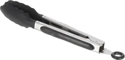 Immagine prodotto di Pinze da cucina Koopman Excellent Houseware, acciaio inossidabile/plastica, 27 cm, nero/argento