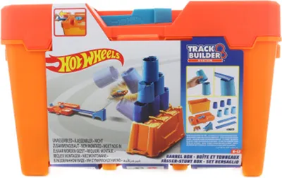 Obrázek produktu pro Hot Wheels Track Builder GCF91, Sada vozidla a trati, 6 rok/roky, Plast, Vícebarevný, Oranžová