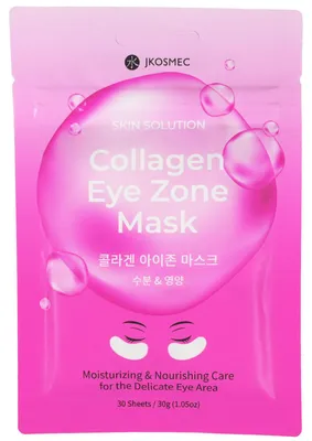 Produktbild von Jkosmec Jkosmec SKIN SOLUTION Kollagen Augenpartie Maske 30 u