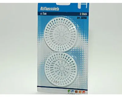 Obrázok produktu pre 2 odtokové sitká do kuchyne a kúpeľne, Ø cca 7 cm