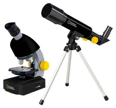 Zdjęcie produktu dla Zestaw teleskopu i mikroskopu Bresser NATIONAL GEOGRAPHIC
