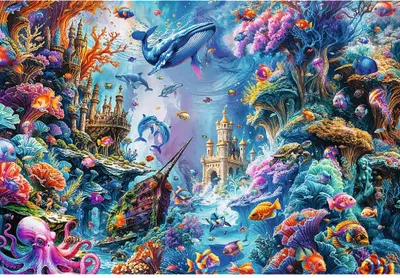 Immagine prodotto di PUZZLE 1500 Rifugio subacqueo 26217