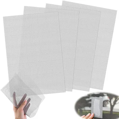Productafbeelding van TRANKIELO® - Draadgaas 210 x 300 mm - Roestvrij staal - 4 stuks - Ideaal voor ongediertebestrijding
