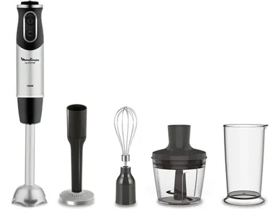 Produktbild von Moulinex Quickchef, Pürierstab, Eis-Crusher, 1000 W, Schwarz, Edelstahl
