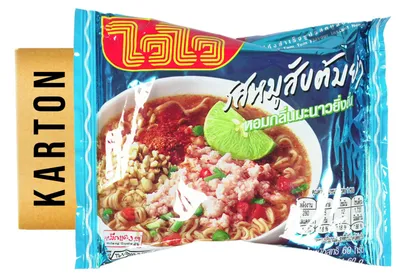 Produktbild von Wai Wai Instantnudel Tom Yum Schwein 30x60g
