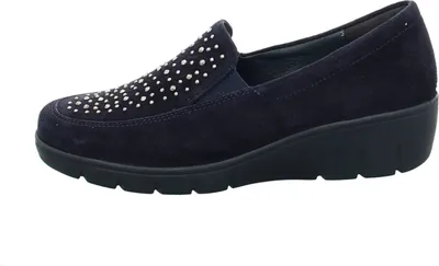 Produktbild von Semler Komfort Slipper Judith Damen 31363238333336 Blau 38 EU