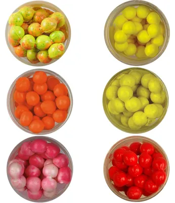 Produktbild von Berkley PowerBait Power Eggs Floating Magnum - 40 Forellenköder, Farbe:Chartreuse