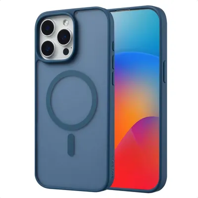 Image de imoshion Color Guard Backcover avec MagSafe pour l'Apple iPhone 15 Pro Max - Bleu foncé