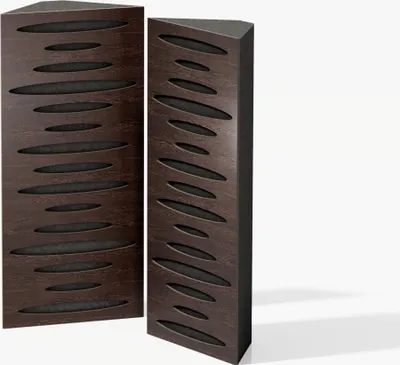 Obrázek produktu pro balení 2 kusů - Úzký akustický rohový basový lapač | Velikost: 23 x 50 cm | Barva: (Wenge, Pulse-mini)