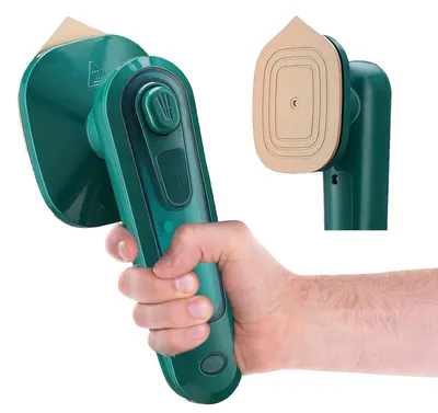 Mini-Dampfbügeleisen, Handgerät, 110 V, schnell aufheizend, grün