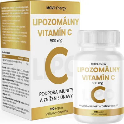 Obrázok produktu pre Lipozomálny vitamín C 500 mg 120 kapsúl