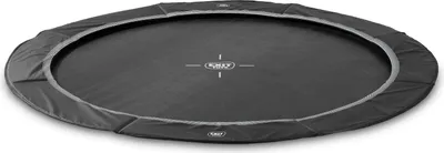 Obrázok produktu pre EXIT InTerra športová trampolína ø244 cm, trampolína na zem, okrúhla, pre deti, čierna