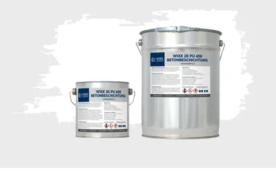 Produktbild von Wixx 2K Polyurethan450 Betonbeschichtung - Weiß - 5L