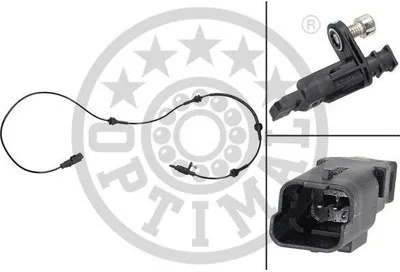 Produktbild von OPTIMAL ABS Sensor Raddrehzahl passend für PEUGEOT 407 SW (6E) 06-S127