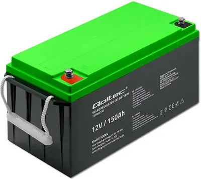 Immagine prodotto di Qoltec 53082 Batteria al gel | 12v | 150ah