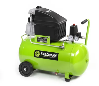 Obrázok produktu pre FIELDMANN FDAK 201552-E Vzduchový kompresor, napätie: 230 V/ 50 Hz, príkon: 1500 W, menovitý výkon: 2800 ot./min., objem nádoby: 50 L, max. tlak: 8 barov