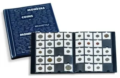 Produktbild von Münzrähmchen Album mit 10 Hüllen für je 20 Kartonrähmchen