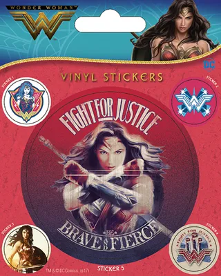 Produktbild von Wonder Woman - Sticker-Sets - Fight For Justice